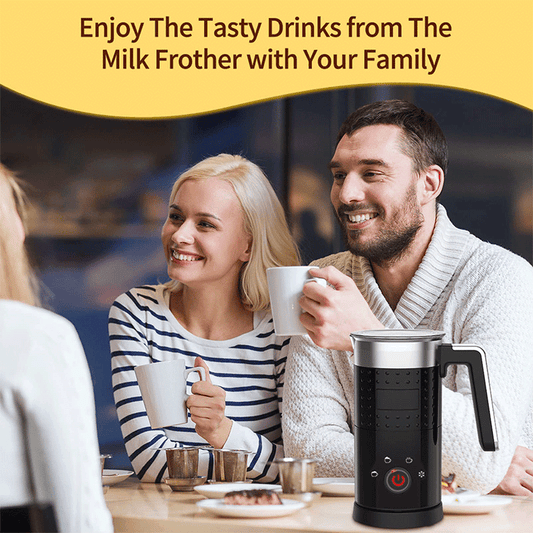 Milk Frother Electric 4 in 1 Automatic 300ml Large Capacity Rafow